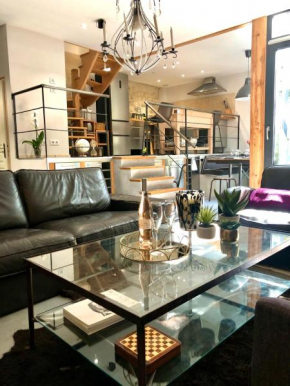 Magnifique LOFT Appartement Chalet Climatisé Buttes Chaumont